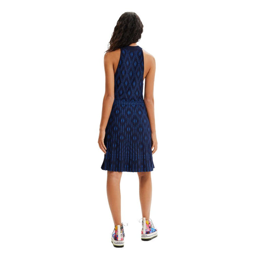 Desigual Blue Viscose Dress