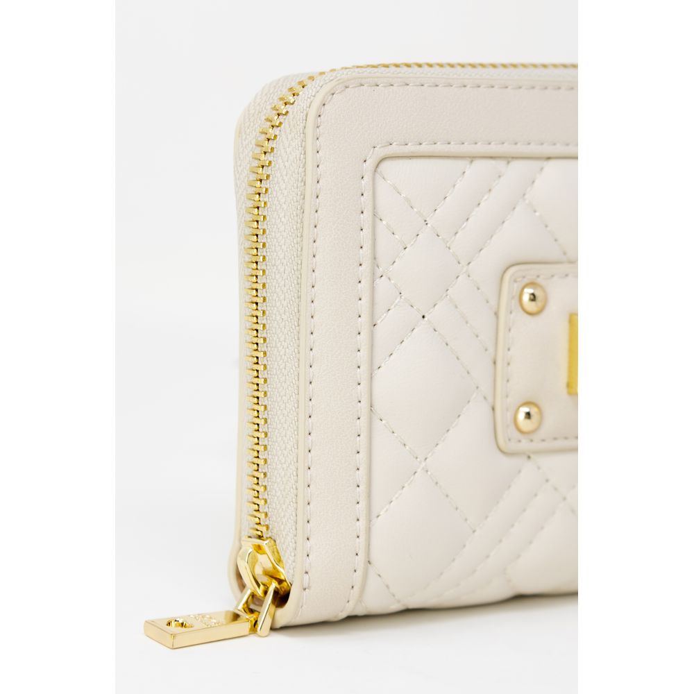 Love Moschino Beige Polyethylene Wallet