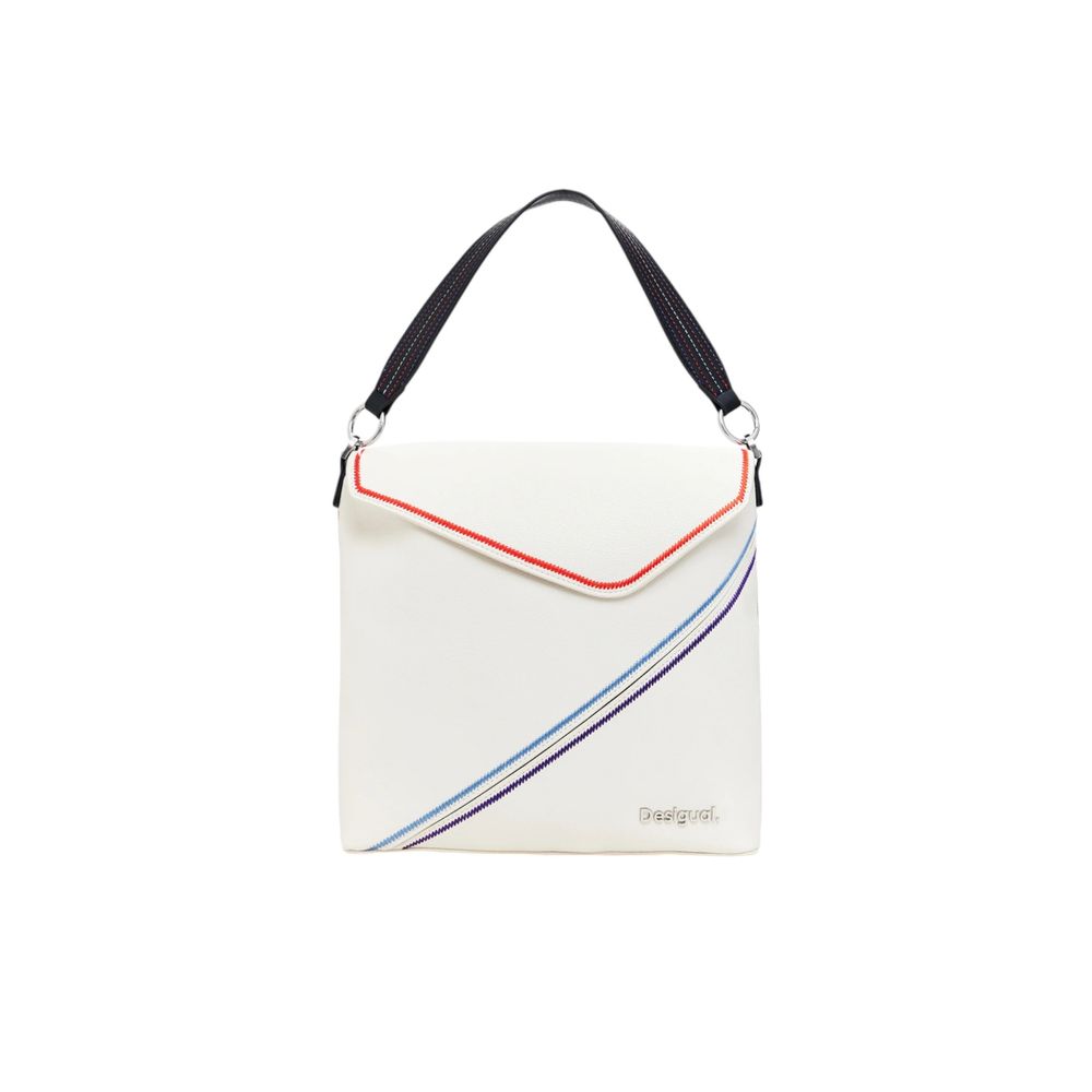 Desigual Cream Polyethylene Backpack