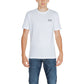 EA7 Emporio Armani White Cotton T-Shirt