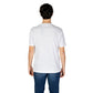 EA7 Emporio Armani White Cotton T-Shirt