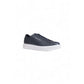 Armani Exchange Blue Leather Sneaker