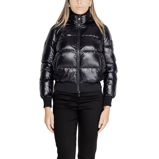 Armani Exchange Black Polyamide Jackets & Coat