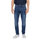 Armani Exchange Blue Cotton Jeans & Pant