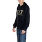 EA7 Emporio Armani Black Cotton Sweater