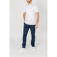 Armani Exchange Blue Cotton Jeans & Pant