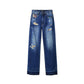 Desigual Blue Cotton Jeans & Pant