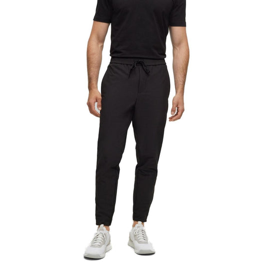 Hugo Boss Black Polyester Jeans & Pant