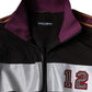 Dolce & Gabbana Multicolor Full Zip Jersey Men Bomber Jacket