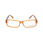 Ermenegildo Zegna Brown Plastic Frames