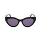 Karl Lagerfeld Black Acetate Sunglasses