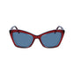 Karl Lagerfeld Red Acetate Sunglasses