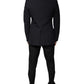 Dolce & Gabbana Black Stripe Single Breasted Formal Suit