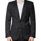 Dolce & Gabbana Black Wool Single Breasted Formal Blazer