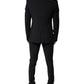 Dolce & Gabbana Black Wool 3 Piece Slim Fit Formal Men Suit