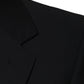 Dolce & Gabbana Black Wool 3 Piece Slim Fit Formal Men Suit