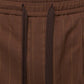 Dolce & Gabbana Brown Stripes Skinny Men Dress Pants