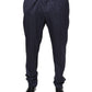 Dolce & Gabbana Blue Wool Skinny Formal Dress Pants