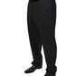 Dolce & Gabbana Black Wool Men Formal Dress Pants