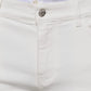 Dolce & Gabbana White Cotton Skinny Slim Men Denim Jeans