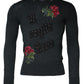 Dolce & Gabbana Gray Embellished Crew Neck Pullover Sweater