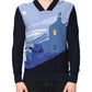 Ballantyne Multicolor Long Sleeves V-neck Pullover Sweater