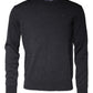 Dolce & Gabbana Dark Gray Wool Crew Neck Pullover Sweater