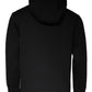 Emporio Armani Black Logo Print Hooded Men Sweatshirt Sweater