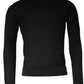 Dolce & Gabbana Black Long Sleeve Crew Neck Pullover Sweater