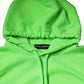 Dolce & Gabbana Green Logo Hooded Pullover Men Sweatshirt Sweater