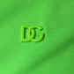 Dolce & Gabbana Green Logo Hooded Pullover Men Sweatshirt Sweater