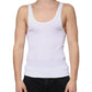 Dolce & Gabbana White Tank Sleeveless Round Neck T-shirt