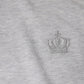 Dolce & Gabbana Gray Crown Collared Short Sleeve Polo T-shirt