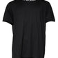 Dolce & Gabbana Black Logo Shorts Sleeves Crewneck T-shirt