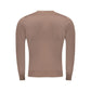 Cavalli Class Brown Polyester Sweater