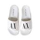 Armani Exchange White Polyethylene Sandal