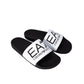 EA7 Emporio Armani Black And White Polyethylene Sandal