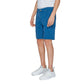 Jeckerson Blue Cotton Short