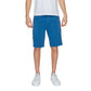 Jeckerson Blue Cotton Short