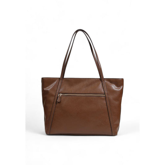 Guess Brown Polyethylene Handbag