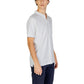 Calvin Klein Jeans White Cotton Polo Shirt