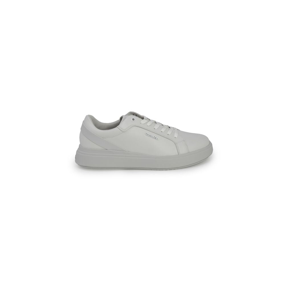 Calvin Klein Gray Leather Sneaker