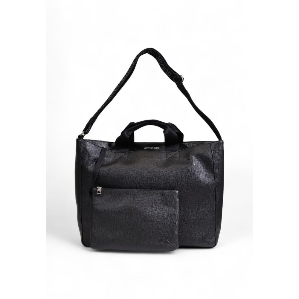 Calvin Klein Black Polyethylene Handbag