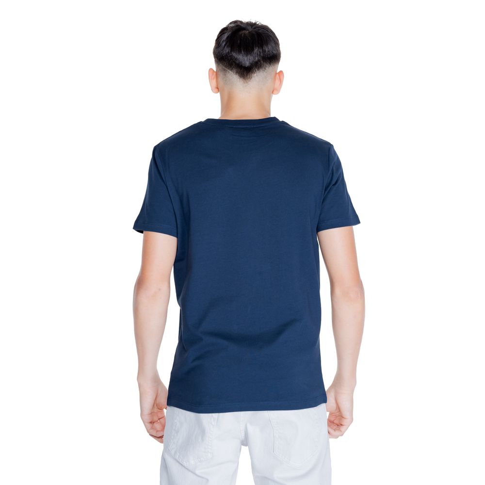 Peuterey Blue Cotton T-Shirt