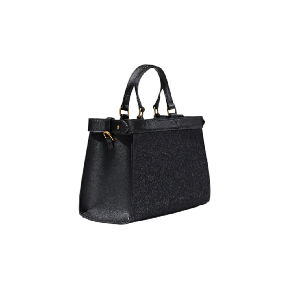 Replay Black Cotton Handbag