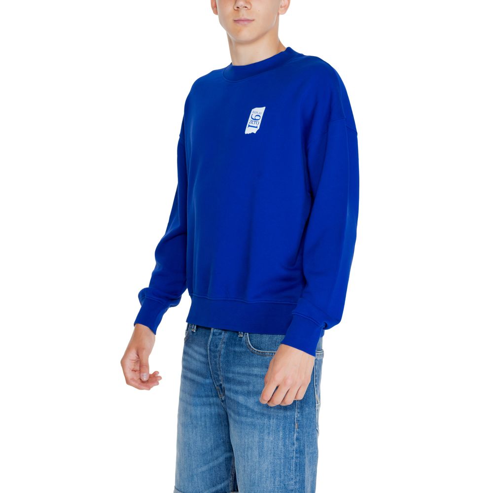 Replay Blue Cotton Sweater