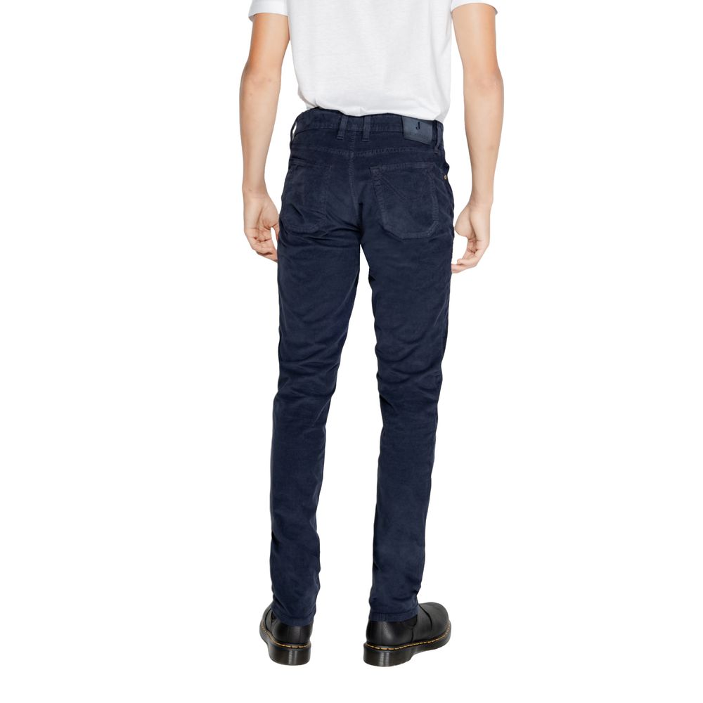 Jeckerson Blue Cotton Jeans & Pant