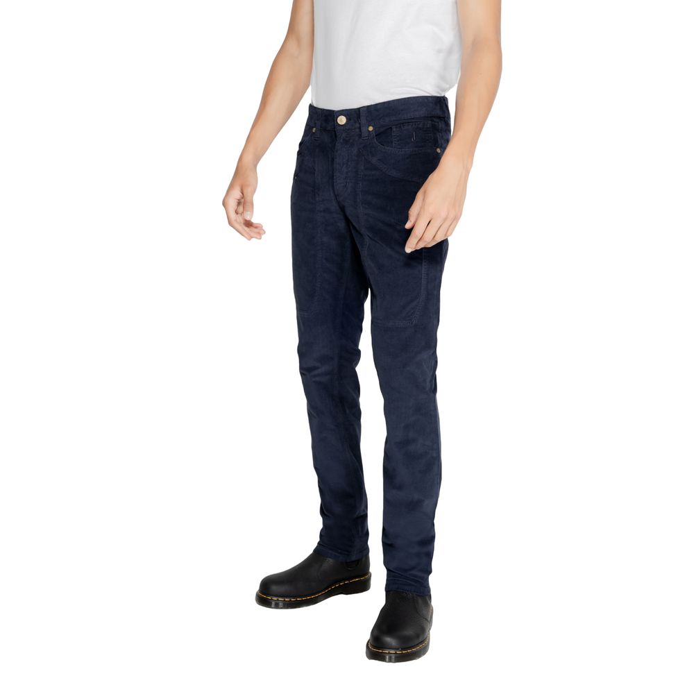 Jeckerson Blue Cotton Jeans & Pant