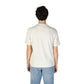 Gas Cream Polyester T-Shirt