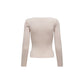 Only Beige Viscose Sweater